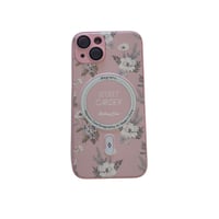 كفر جوال ايفون 14/13 ماج سيف بتصميم ازهار