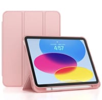 جراب DOMO من دوكس دوتشز ايباد 10 (2022)وردي