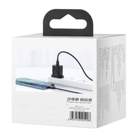 بيسوس شاحن جداري PD بقوة 20 واط من - اسود