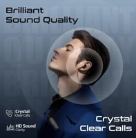 h – سماعة لاسلكية رياضية بتصميم كليب-أون وصوت عالي...