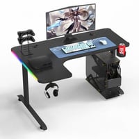 طاولة العاب كمبيوتر علي شكل حرف L