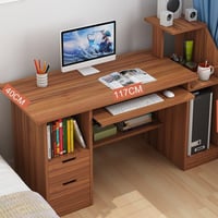 طاولة مكتب كمبيوتر ذات تصميم بسيط