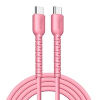 كيبل شحن أورماك تايب سي 60 وات - وردي