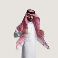 شماغ دسار كلاسيكيّ أحمر