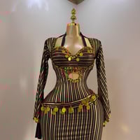 جلابية نانسي الجديدة للرقص الشرقي لون فضي