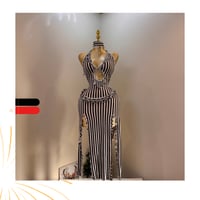 بدلة رقص مصرية مخططة