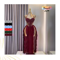 بدلة رقص مصري فخمة وأنيقة متعددة الالوان