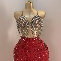 بدلة رقص مصري لولو فخمة وأنيقة متعددة الالوان