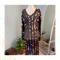 جلابية لولي للرقص الشرقي ملونه