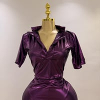 جلابية ليندا اللامعة متعددة الألوان