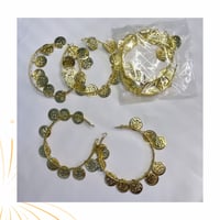 خلخال للرقص الشرقي ذهبي