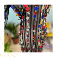 جلابية لولي للرقص الشرقي ملونه