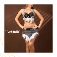 بدلة رقص مصري فخمة تطريز يدوي