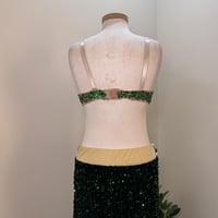 بدلة رقص مصري فخمة تطريز يدوي