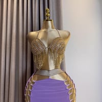 بدلة رقص مصري فخمة وأنيقة متعددة الالوان