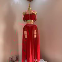 بدلة رقص شرقي فخمة تركوازي