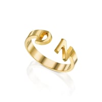 خاتم كلاسيكي حسب طلبك من الفضة الإيطالية عيار 925...