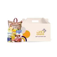 سلة زاد رمضان 21 عبوة