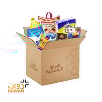 سلة زاد رمضان 21 عبوة