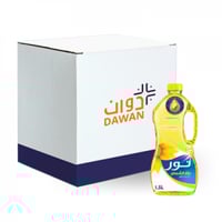 زيت نور دوار الشمس 1.5 لتر / 6 عبوات بالكرتون