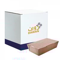 علبة كرافت مقاس19.5*14*6.5 /200حبة بالكرتون