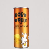 نكهة شيدر للفشار كوورن ورلد 1 كيلو