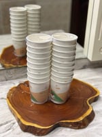 اكواب ورقية بيت التحميص 18 حبة