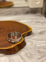 حلقة مقاس 51 ديلونجي اللون فضي