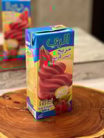 مزيج ايس كريم الري بنكهة التوت الاحمر