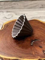 قمع v60 أوريقامي سراميك مقاس 01 بني غامق