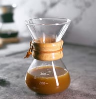 كميكس زجاجي لتقطير القهوة حجم 400 مل