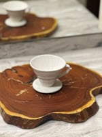 قمع قهوة v60 سراميك 01 اللون ابيض