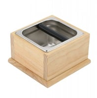 حاوية خشبيه لتخلص من بقايا القهوة