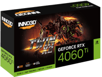 INNO3D x2 Geforce RTX 4060Ti 8GB GDDR6 | كرت شاشة...
