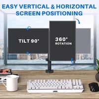 حامل شاشتين الألعاب High End Dual Monitor Mechanic...