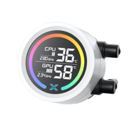 Xigmatek LK 240 Digital LCD Screen 240mm White | م...