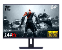 شاشة العاب باللون الأسود Spear 24" 144Hz IPS HRD B...