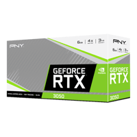 PNY Geforce RTX 3050 6GB | كرت شاشة انفيديا بني