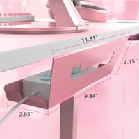 طاولة العاب باللون الوردي | Eureka Gaming Disk Pin...