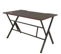 طاولة العاب باللون الأبيض شكل L سبير CM140 مع شريط...