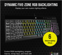 كيبورد العاب احترافي كورسير كي 55 | Corsair K55 RG...