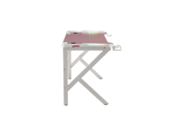 طاولة العاب سبير KP120 باللون الوردي والابيض مع شر...