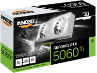 INNo3d GeForce RTX™ 5060 Ti Twin White 8GB | كرت ش...