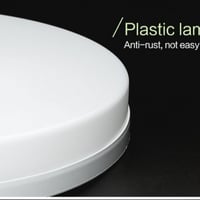 إضاءة سقف رفيع للغاية - دائري لون إضاءة أبيض دافئ...