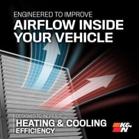 فلتر مكيف K&N لكزس IS300, IS350 2014-2025 قابل للغ...