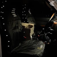 أغطية مقاعد أمامية TRACKSPEED 2in1 تخزين أغراض وحم...