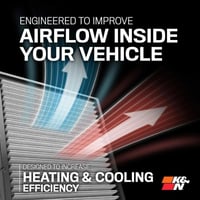 فلتر مكيف K&N تويوتا افالون 2018-2005 قابل للغسل –...