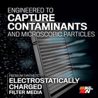 فلتر مكيف K&N لكزس ES250&300&350 2018-2025 قابل لل...