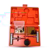 مجموعة اصلاح الإطارات - 46 قطعة شديدة التحمل، أدوا...