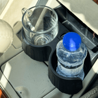 حامل أكواب فاخر مع منفذ شحن Tybe c - نيسان باترول...